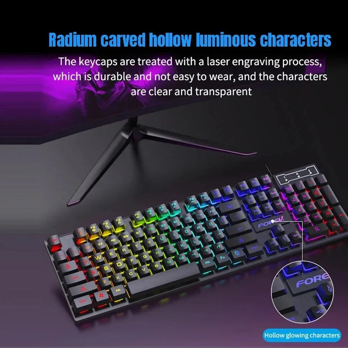Luminous Gaming Keyboard and Mouse