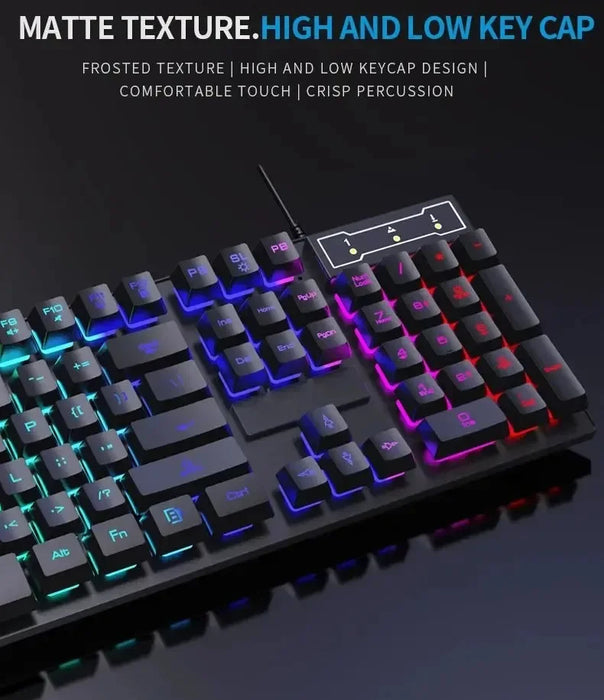 Luminous Gaming Keyboard and Mouse