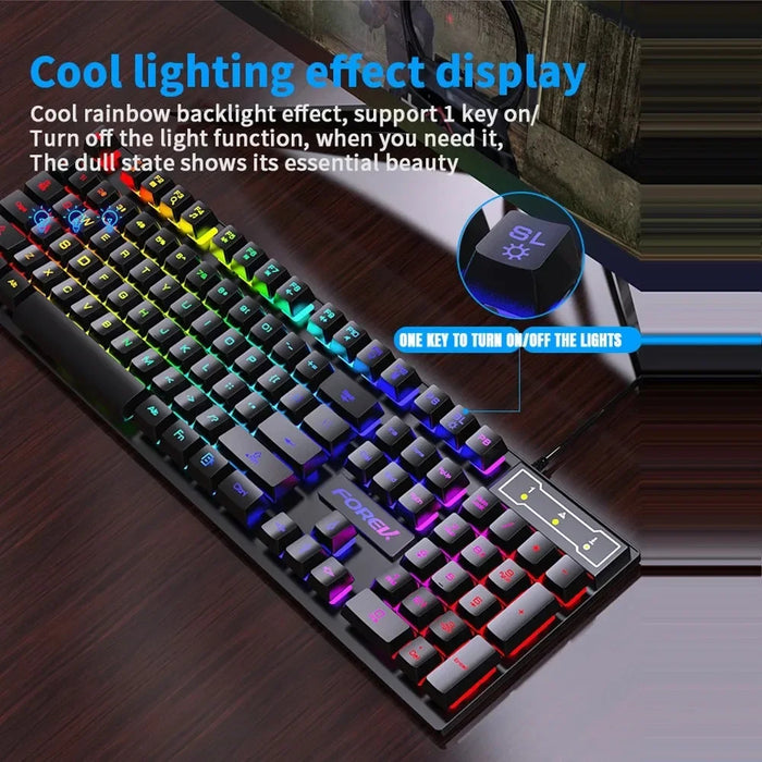 Luminous Gaming Keyboard and Mouse